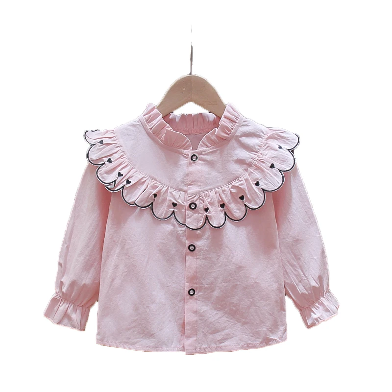 Fashion Autumn Little Children Kids Clothes Pure Cotton Solid Color Long Puff Sleeve Girls Shirt
Fashion Autumn Little Children Kids Clothes Pure Cotton Solid Color Long Puff Sleeve Girls Shirt