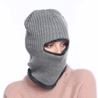 Wholesale Custom Unisex Adult Knit Fr Balaclava In Winter Hats Ski Mask Sport Balaclava Cap Hood