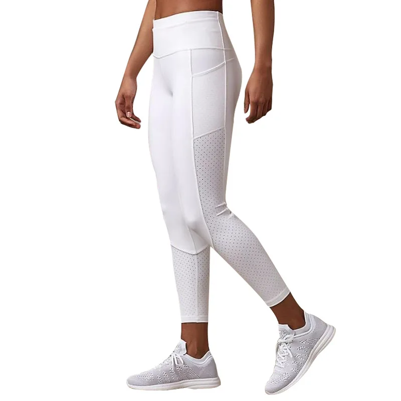 Leggings in Stock High Waisted with Side Pocket Women Mesh Workout Leggings Sexy Yoga Gym Running Pants, Black /violet /blue/white
Leggings in Stock High Waisted with Side Pocket Women Mesh Workout Leggings Sexy Yoga Gym Running Pants, Black /violet /blue/white
