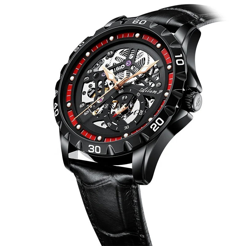 DY ailang automatic mechanical watch casual fashion hollow men's belt business watch
DY ailang automatic mechanical watch casual fashion hollow men's belt business watch