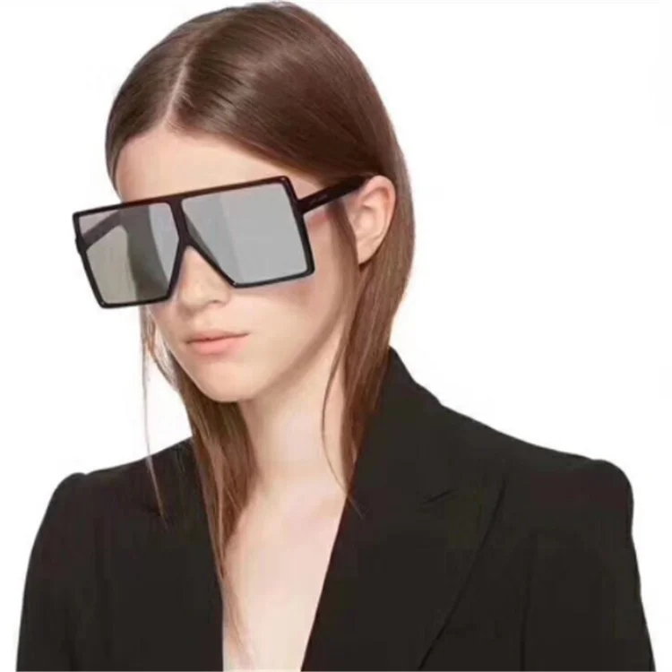 High Quality custom logo Men Fashion Big Frame Square Sunglasses Women, Mix color or custom colors
High Quality custom logo Men Fashion Big Frame Square Sunglasses Women, Mix color or custom colors
