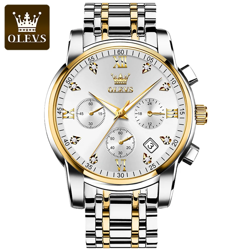 OLEVS 2858 Fashion Men Watch Analog Quartz Wristwatch Men Diamond Luxury Brand Alloy Clock 2020 Montre Homme Wristwatch, 4 colors
OLEVS 2858 Fashion Men Watch Analog Quartz Wristwatch Men Diamond Luxury Brand Alloy Clock 2020 Montre Homme Wristwatch, 4 colors