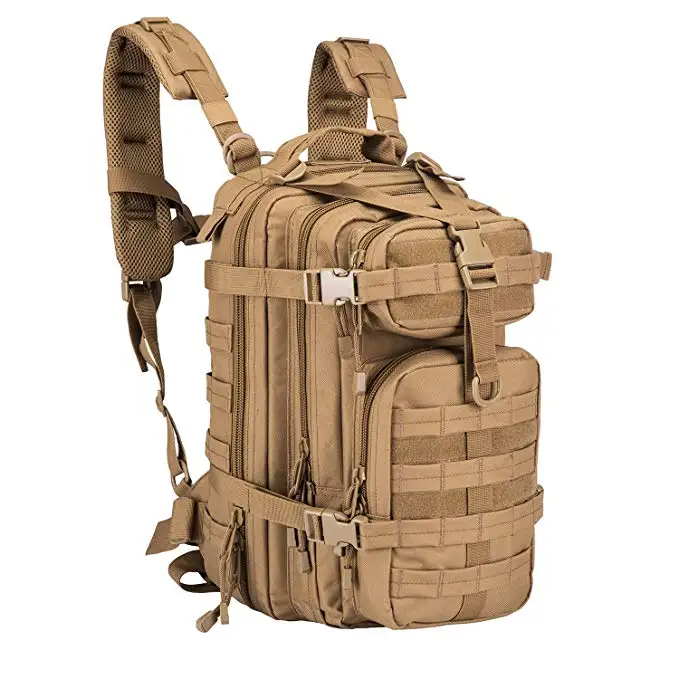 BSCI factory hunting trekking military hiking army camouflage molle tactical 3P style backpack, Black or custom
BSCI factory hunting trekking military hiking army camouflage molle tactical 3P style backpack, Black or custom