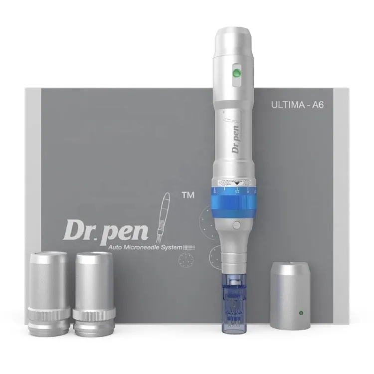 Factory Price Micro Needle Cartridge Derma Pen For Facial Body Skin Wireless Rechargeable Ultima A6 Dr Pen, Silver
Factory Price Micro Needle Cartridge Derma Pen For Facial Body Skin Wireless Rechargeable Ultima A6 Dr Pen, Silver