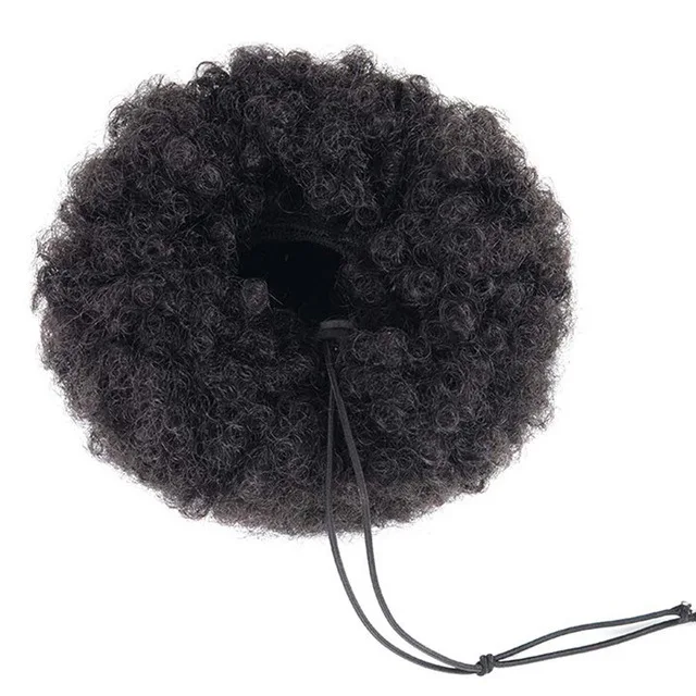Hot Selling Fluffy HairPiece Curly Bun Wig Afro Hair Bun Attachment For Woman, Picture shows
Hot Selling Fluffy HairPiece Curly Bun Wig Afro Hair Bun Attachment For Woman, Picture shows