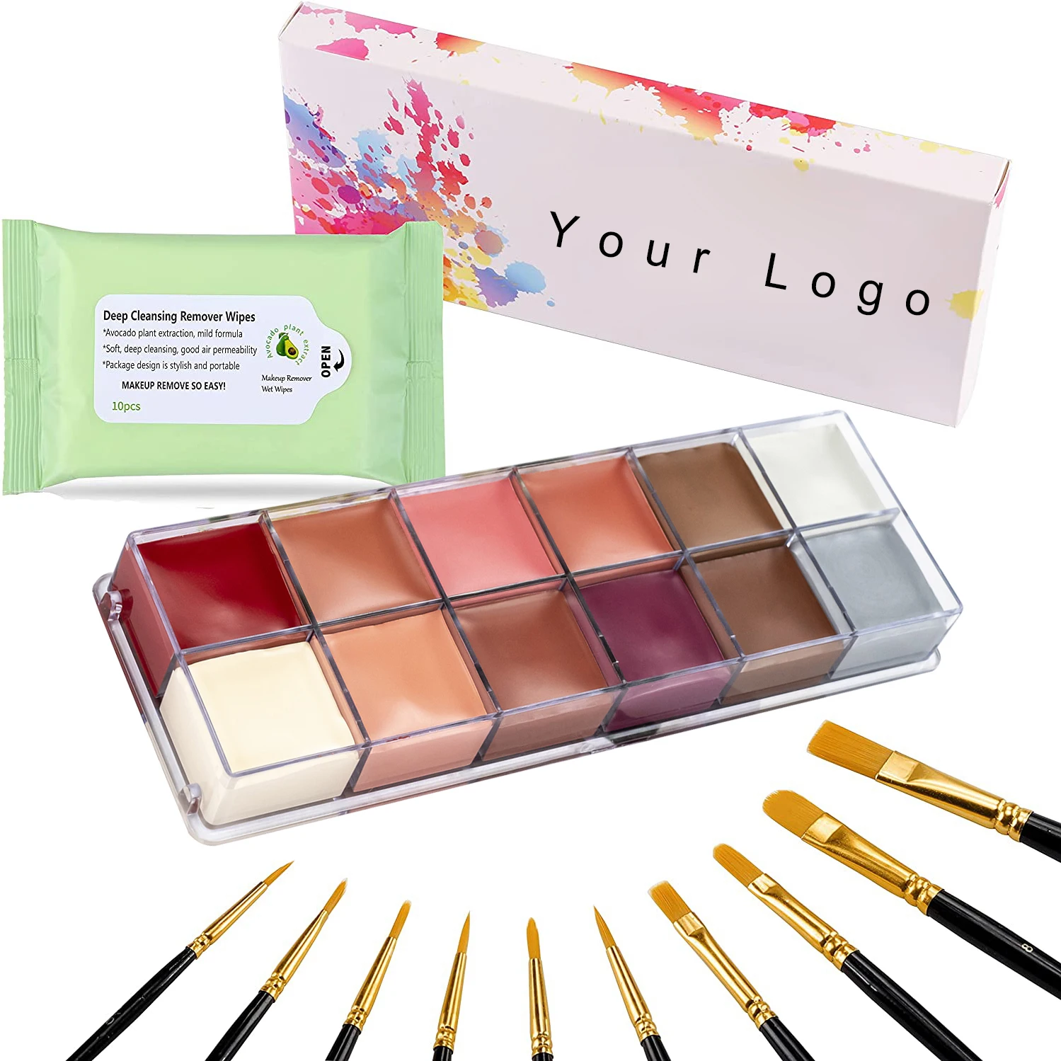 New products Professional Easy Non-toxic Paint Body Makeup 12 Colors hot sale Face Painting
New products Professional Easy Non-toxic Paint Body Makeup 12 Colors hot sale Face Painting