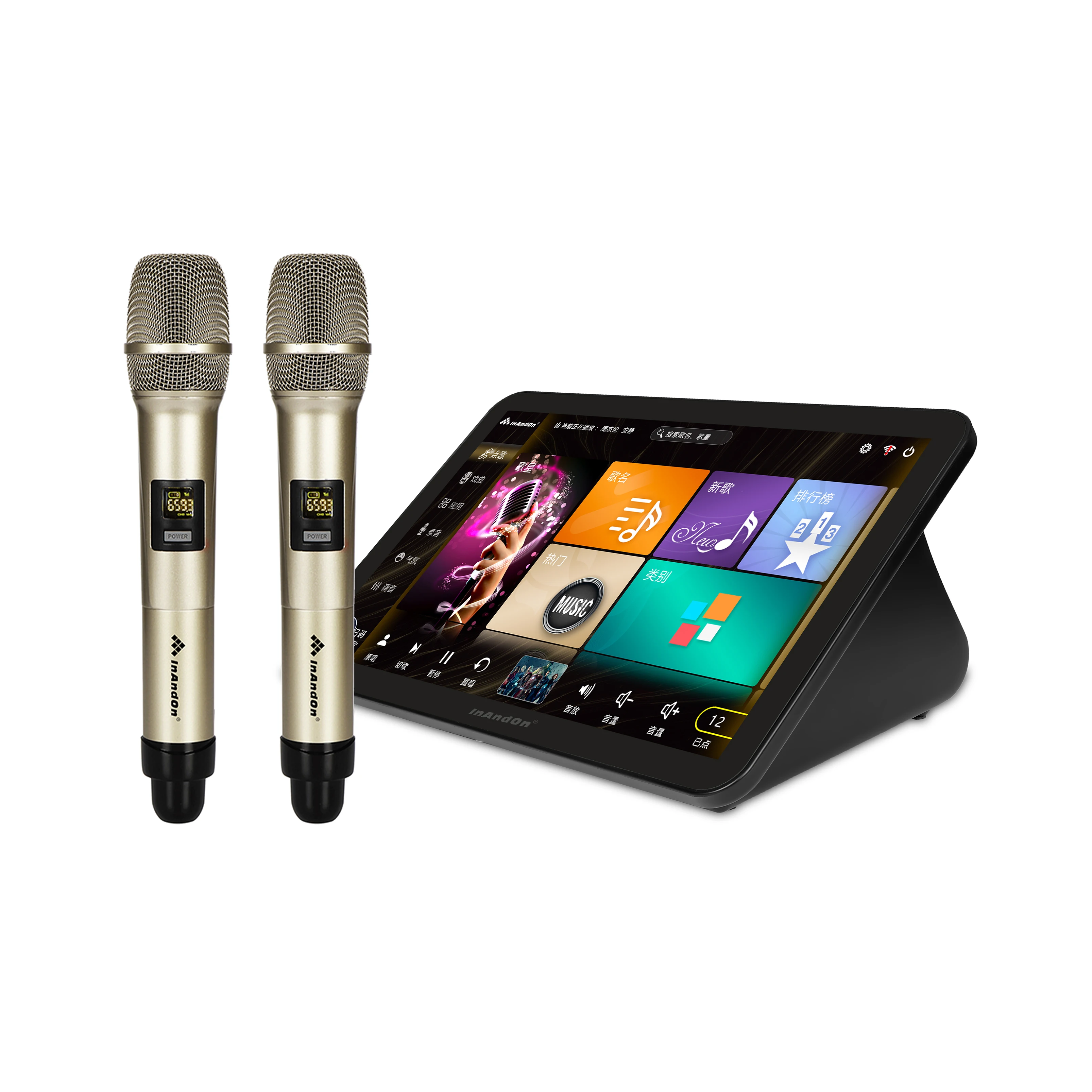2021 15.6 4T 4IN1 New Portable Touch Screen Family KTV Audio Equipment Karaoke Player
2021 15.6 4T 4IN1 New Portable Touch Screen Family KTV Audio Equipment Karaoke Player