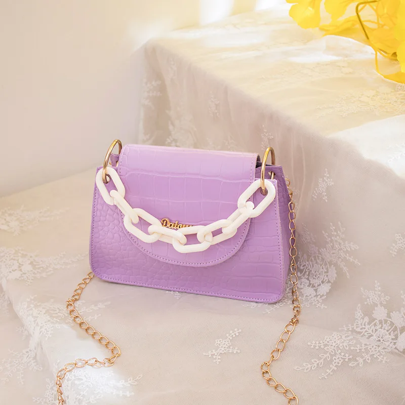 Korean fashion handbag ladies new diagonal chain female bag wild crocodile pattern bread shoulder bag, Picture
Korean fashion handbag ladies new diagonal chain female bag wild crocodile pattern bread shoulder bag, Picture