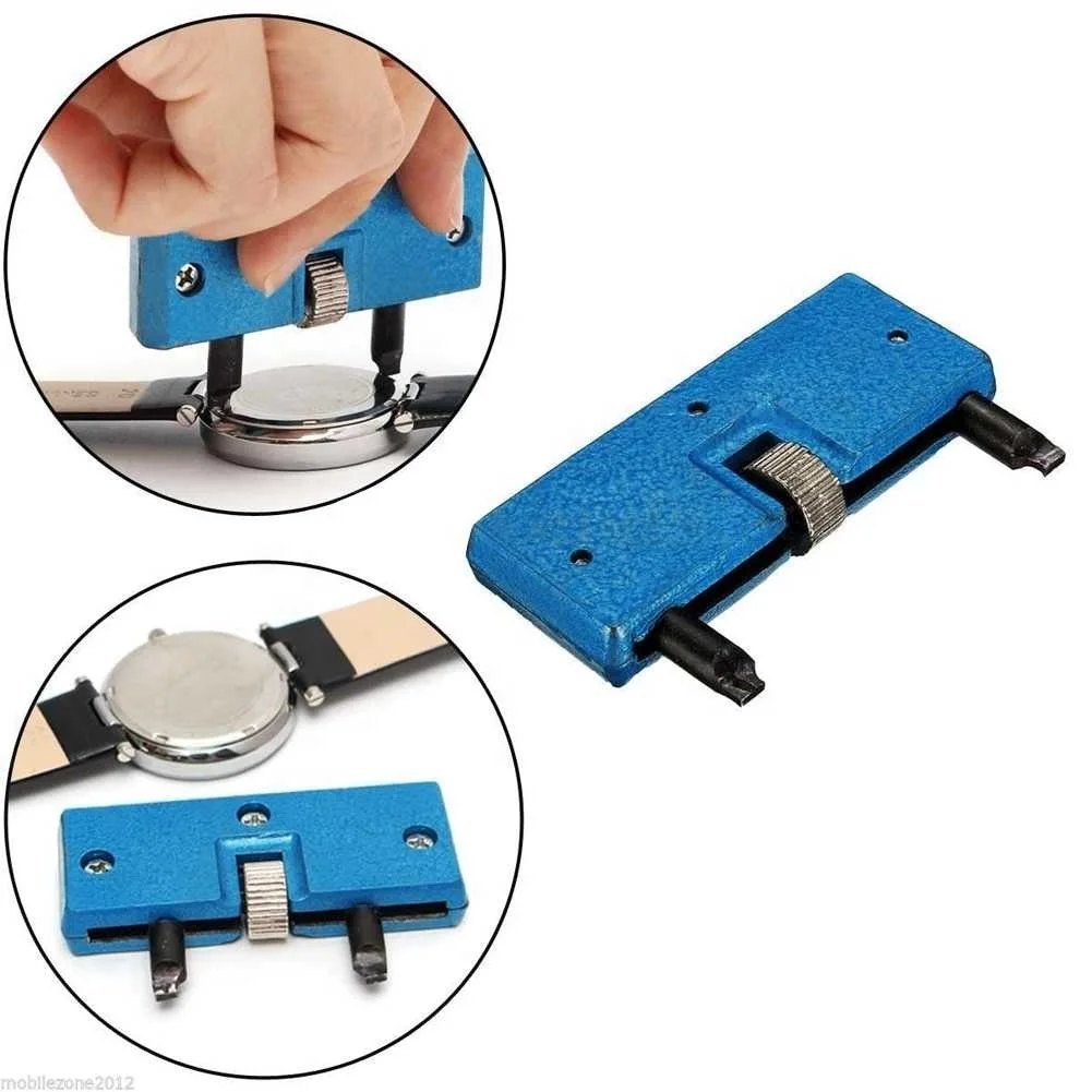 Universal Adjustable Watch Back Case Opener Cover Remover Watchmaker Clock Mending Watch Repair Tool
Universal Adjustable Watch Back Case Opener Cover Remover Watchmaker Clock Mending Watch Repair Tool