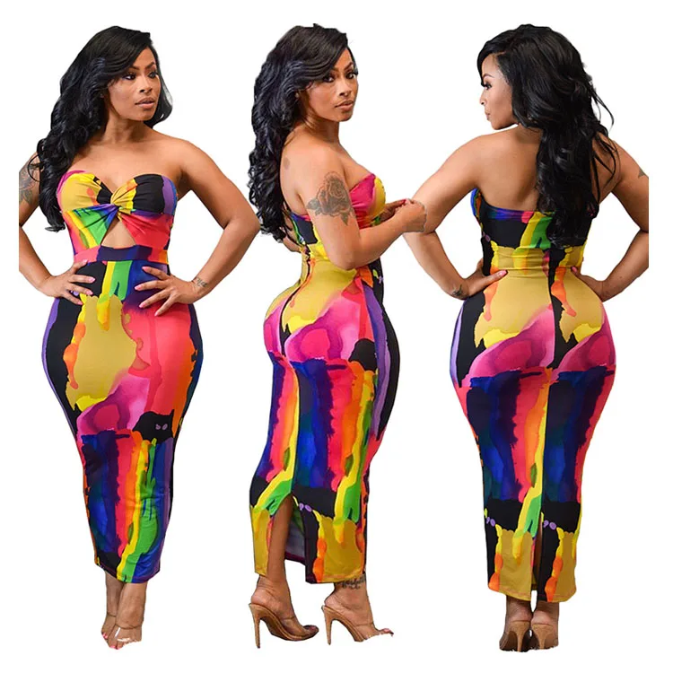 GL6237 Wrapped Chest Strapless Tie-Dye Maxi Dress Summer Sexy Dress Women Dress 2021
GL6237 Wrapped Chest Strapless Tie-Dye Maxi Dress Summer Sexy Dress Women Dress 2021