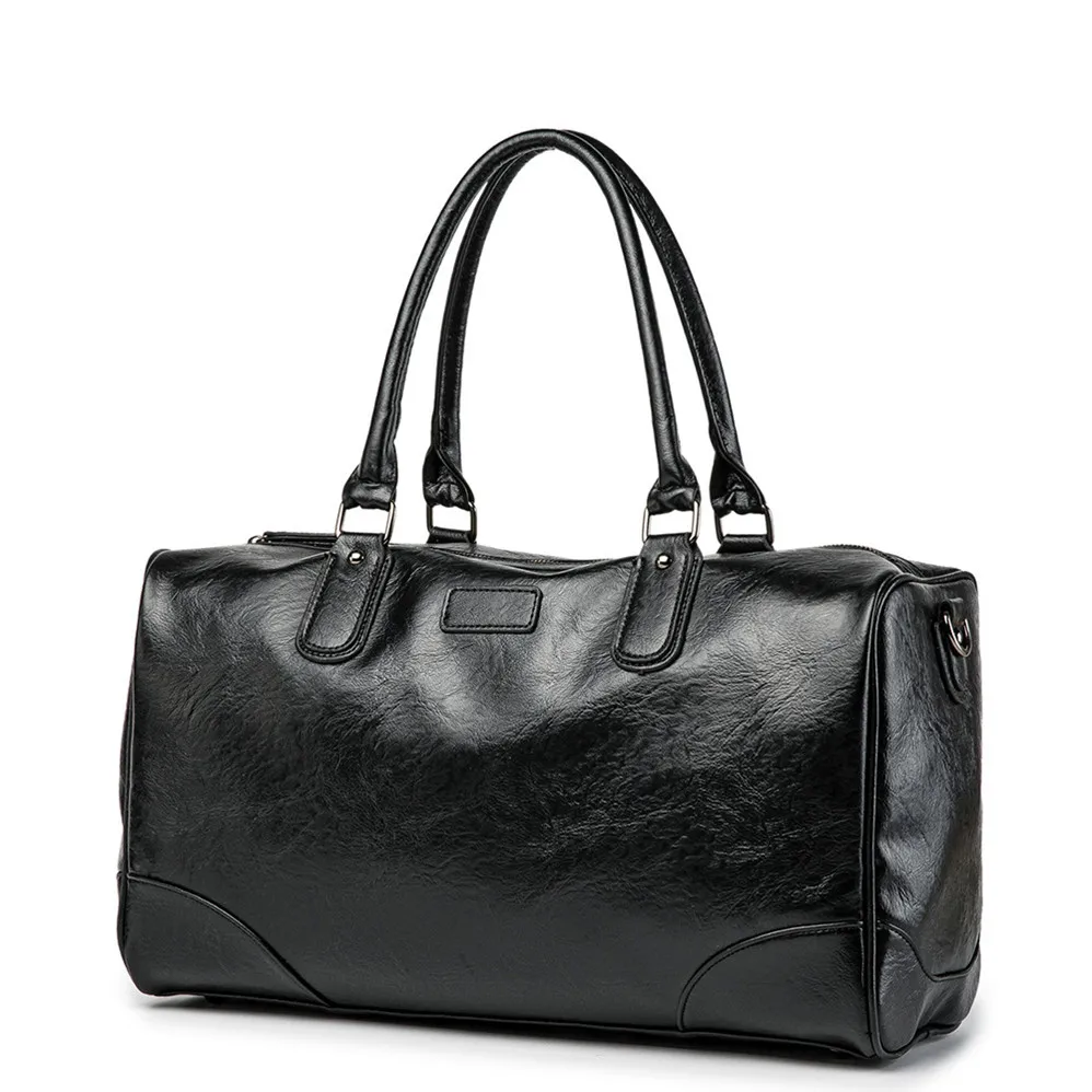 W1095 2020 new men's Korean travel bag business casual leather bag large capacity portable bag
W1095 2020 new men's Korean travel bag business casual leather bag large capacity portable bag