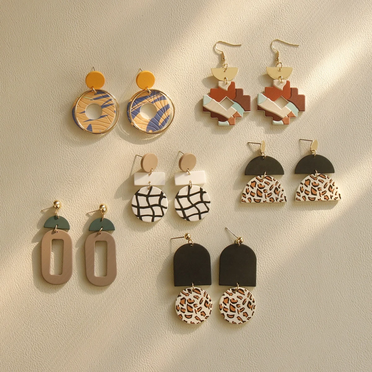 JUHU fashion resin earrings acrylic bohemian Jewelry Leopard Print alloy earrings Cute green Romantic For Girl Trendy Earring, Colorful
JUHU fashion resin earrings acrylic bohemian Jewelry Leopard Print alloy earrings Cute green Romantic For Girl Trendy Earring, Colorful