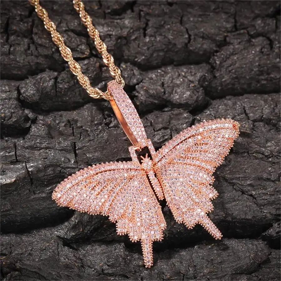 Hip-Hop Rhinestone Butterfly Necklace Pendant Tennis Chain Necklace For Women Party Jewelry//, Siver,steel corol, gold, rose gold,customized
Hip-Hop Rhinestone Butterfly Necklace Pendant Tennis Chain Necklace For Women Party Jewelry//, Siver,steel corol, gold, rose gold,customized