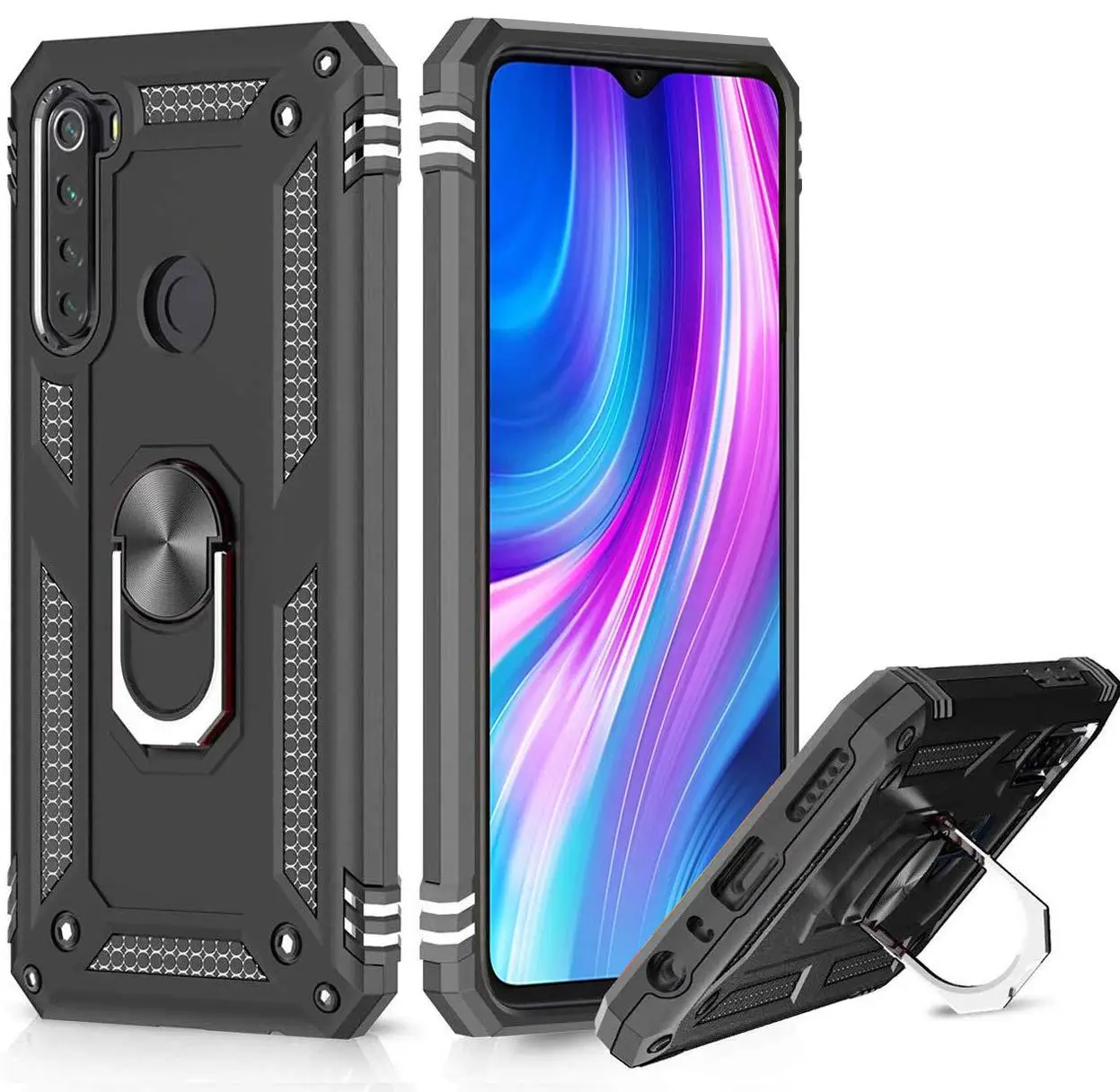 Eco-friendly back cover For Xiaomi Redmi Note 8 11 10 lite Case with Ring Holder Shockproof Armor Phone Cases
Eco-friendly back cover For Xiaomi Redmi Note 8 11 10 lite Case with Ring Holder Shockproof Armor Phone Cases