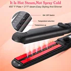 1 Hair Straightener Ceramic Flat Iron Flat Iron Hair Straightener