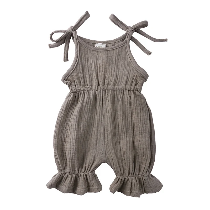 6 Color Baby belt cotton hemp Romper summer newborn baby girl lovely Condole foot mouth climb Jumpsuit Outfits clothes B1, As photo
6 Color Baby belt cotton hemp Romper summer newborn baby girl lovely Condole foot mouth climb Jumpsuit Outfits clothes B1, As photo