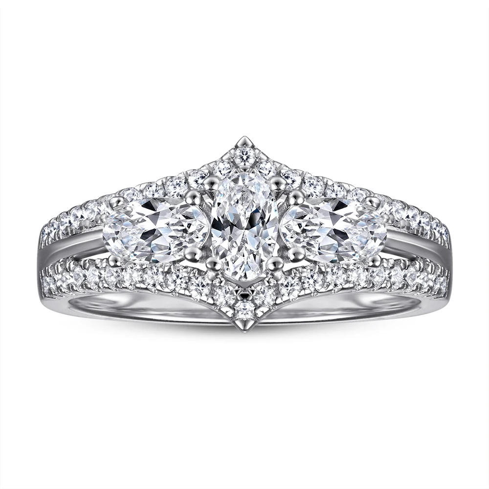 Silver Wedding Rings Wholesale Womens Vintage Three Stone Engagement Rings Eternity Ring Cubic Zirconia
Silver Wedding Rings Wholesale Womens Vintage Three Stone Engagement Rings Eternity Ring Cubic Zirconia