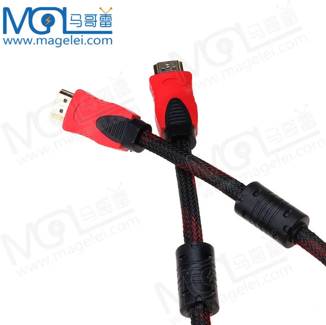 High Quality 10.2Gbps 1.5M Braided HDMI to HDMI A-A Cable Supports 3D, 1080P - ANKUX.COM