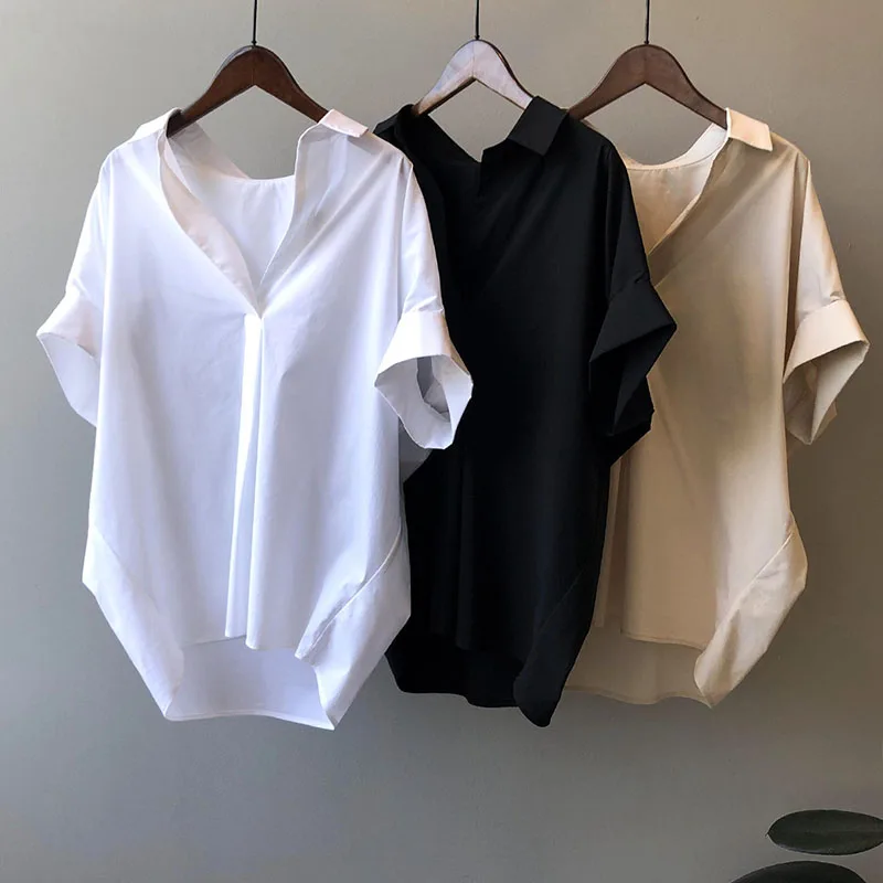 High quality cotton shirts New chic Women simply blouses office ladies shirts 2021 spring wear casual loose tops Blusas Mujer
High quality cotton shirts New chic Women simply blouses office ladies shirts 2021 spring wear casual loose tops Blusas Mujer