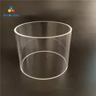 Sight glass lighting use transparent pyrex borosilicate glass tube