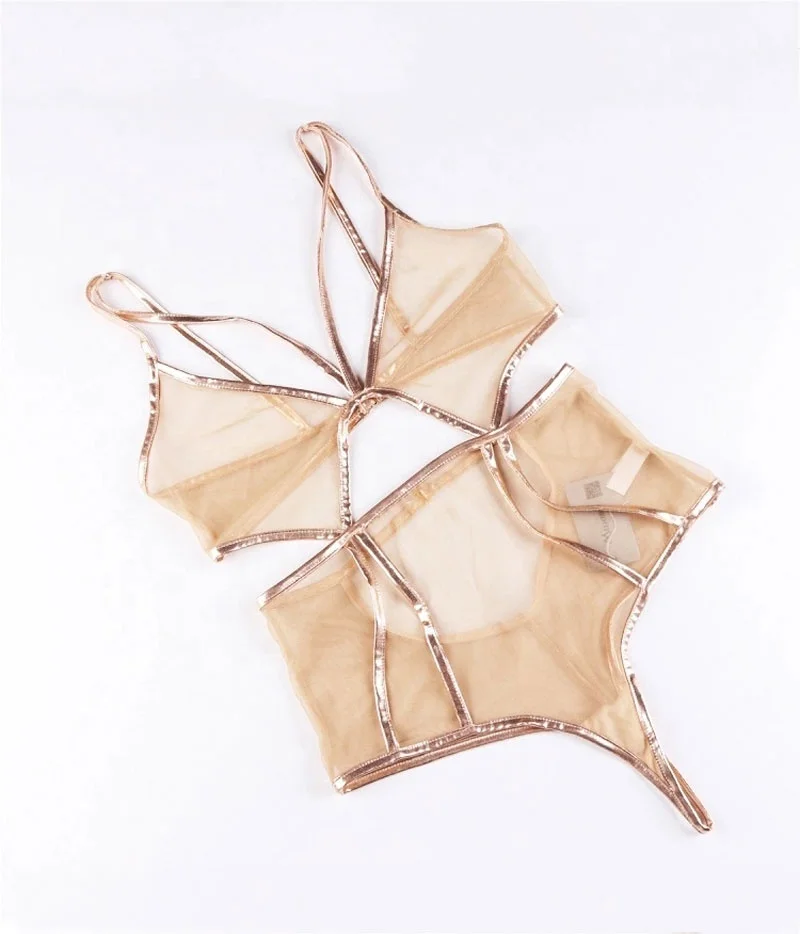 2021 Hot Women Sexy Transparent Bodysuit Sexy Lingerie Lace Sleepwear Sexy Lingerie, Rose gold
2021 Hot Women Sexy Transparent Bodysuit Sexy Lingerie Lace Sleepwear Sexy Lingerie, Rose gold