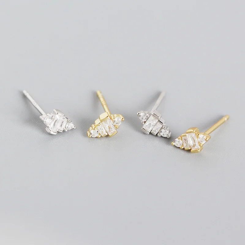 2022 NEW 925 Sterling Silver INS minimalist Cubic Zirconia gold plated stud earring for women
2022 NEW 925 Sterling Silver INS minimalist Cubic Zirconia gold plated stud earring for women