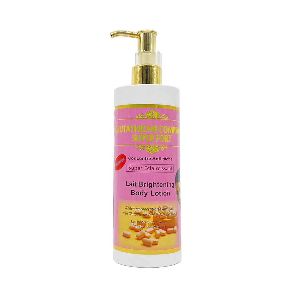Super Active Whitening Body Lotion Concentre Anti Tache Glutathion Comprime 350ml Body Lotion Moisturizing Soft for Black Skin, Pink
Super Active Whitening Body Lotion Concentre Anti Tache Glutathion Comprime 350ml Body Lotion Moisturizing Soft for Black Skin, Pink