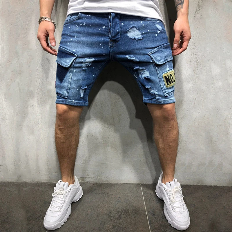 2021 New Summer Men's Jeans Hole Slim Denim Slim Straight Fashion Sustainable Jeans, Light blue,dark blue
2021 New Summer Men's Jeans Hole Slim Denim Slim Straight Fashion Sustainable Jeans, Light blue,dark blue
