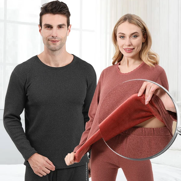 Men's winter thick fluffing of velvet warm clothing Middle-aged and elderly long johns womens thermal underwear set
Men's winter thick fluffing of velvet warm clothing Middle-aged and elderly long johns womens thermal underwear set