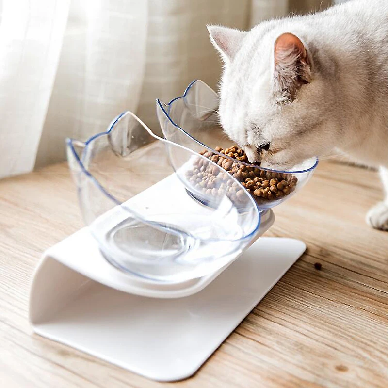 Non-Slip Double Cat Bowl Stand Dog Pet Feeding Cat Water Bowl Food Pet Bowls, As picture
Non-Slip Double Cat Bowl Stand Dog Pet Feeding Cat Water Bowl Food Pet Bowls, As picture