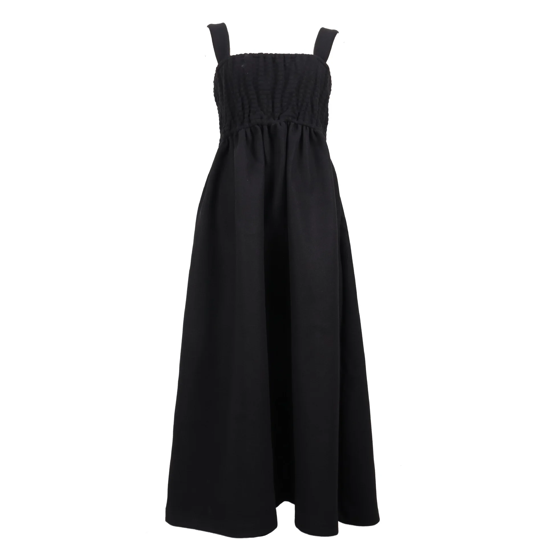 2021 autumn/winter new women's woolen draping skirt with pleated suspenders, loose one-piece and oversized korean dress 1699
2021 autumn/winter new women's woolen draping skirt with pleated suspenders, loose one-piece and oversized korean dress 1699