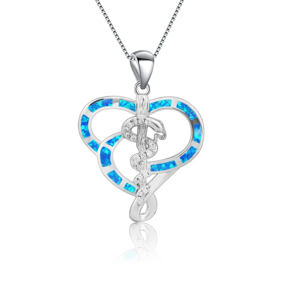 Necklace Women's European and American fashion accessories new blue small snake necklace love snake sweater chain
Necklace Women's European and American fashion accessories new blue small snake necklace love snake sweater chain