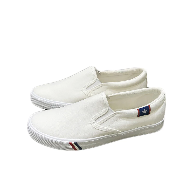 China factory brand slip on casual canvas sneakers men loafer canvas shoes vulcanized, Black white blue
China factory brand slip on casual canvas sneakers men loafer canvas shoes vulcanized, Black white blue