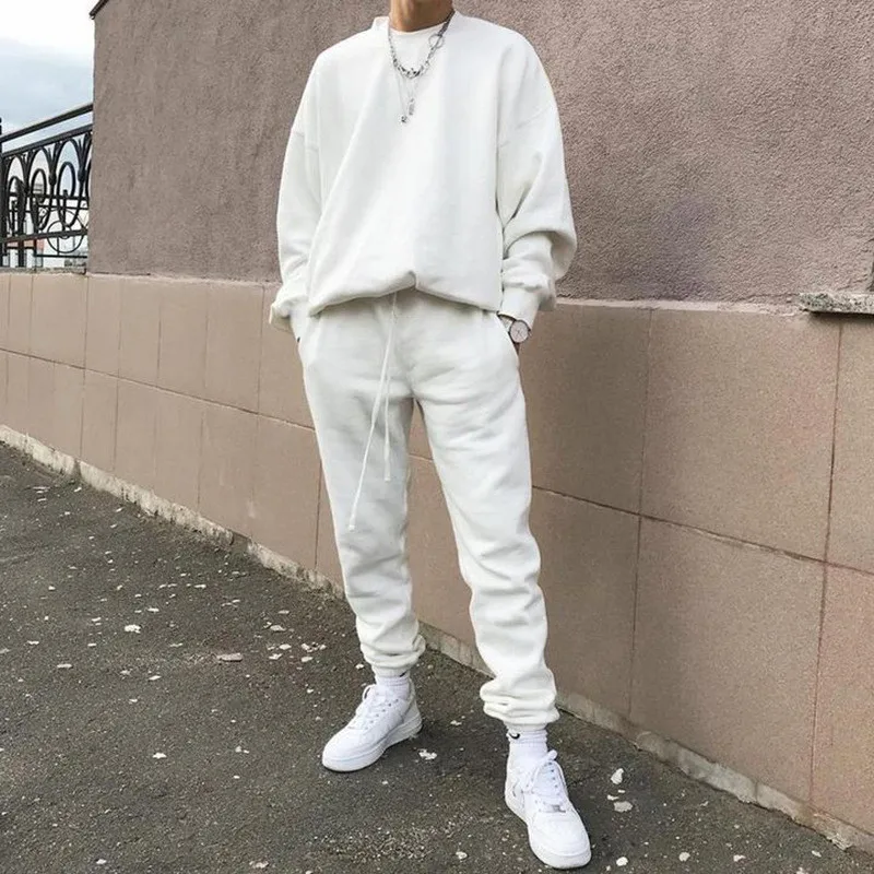 Solid Blank Mens Tracksuit Sweatpants Set 2021 Sweatshirt And Sports Pants Sets Male Casual Sportswear Jogger Clothing For Men, Custom colors
Solid Blank Mens Tracksuit Sweatpants Set 2021 Sweatshirt And Sports Pants Sets Male Casual Sportswear Jogger Clothing For Men, Custom colors