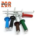 Color type Pop Rivet Standard Open Type Dome Head Aluminium Blind Rivet