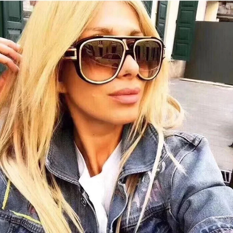 60610 Luxury Brand Vintage Sunglasses 2021 Metal Frame Oversized Square Sunglasses UV400, As shown
60610 Luxury Brand Vintage Sunglasses 2021 Metal Frame Oversized Square Sunglasses UV400, As shown