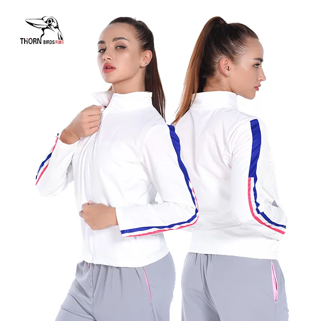 Long Sleeve Women Sport Coat Quick-Drying Breathable Golf Sport Jacket Light Jacket Workout Clothing, Customized colors
Long Sleeve Women Sport Coat Quick-Drying Breathable Golf Sport Jacket Light Jacket Workout Clothing, Customized colors