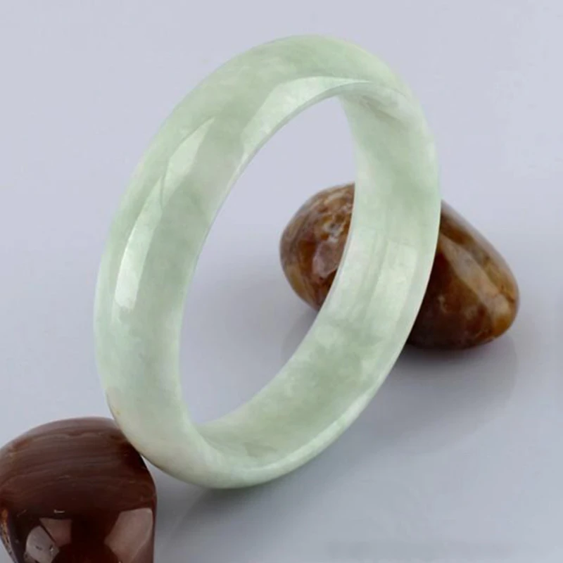 Wholesale Promotional Beautiful Green Stone Bracelets High Quality Rounded Natural Stone Jade Bangle Green, Silver
Wholesale Promotional Beautiful Green Stone Bracelets High Quality Rounded Natural Stone Jade Bangle Green, Silver