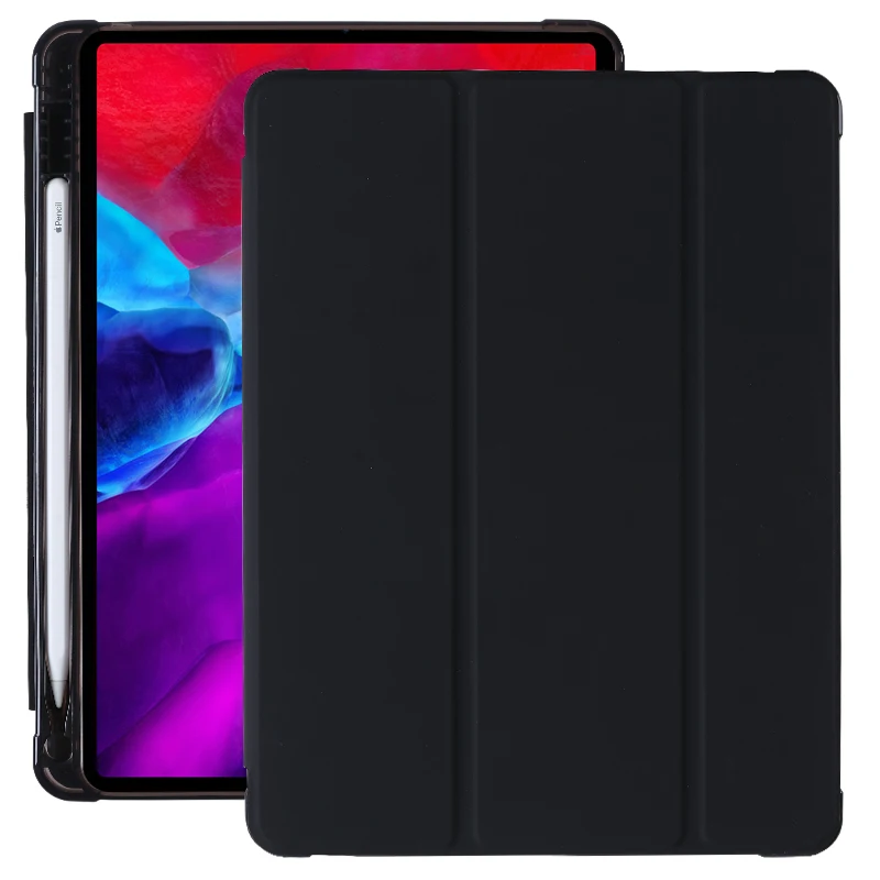 For 2020 New iPad Air 4 10.9 Inch Soft TPU Case Transparent Back Pencil Holder Cover
For 2020 New iPad Air 4 10.9 Inch Soft TPU Case Transparent Back Pencil Holder Cover