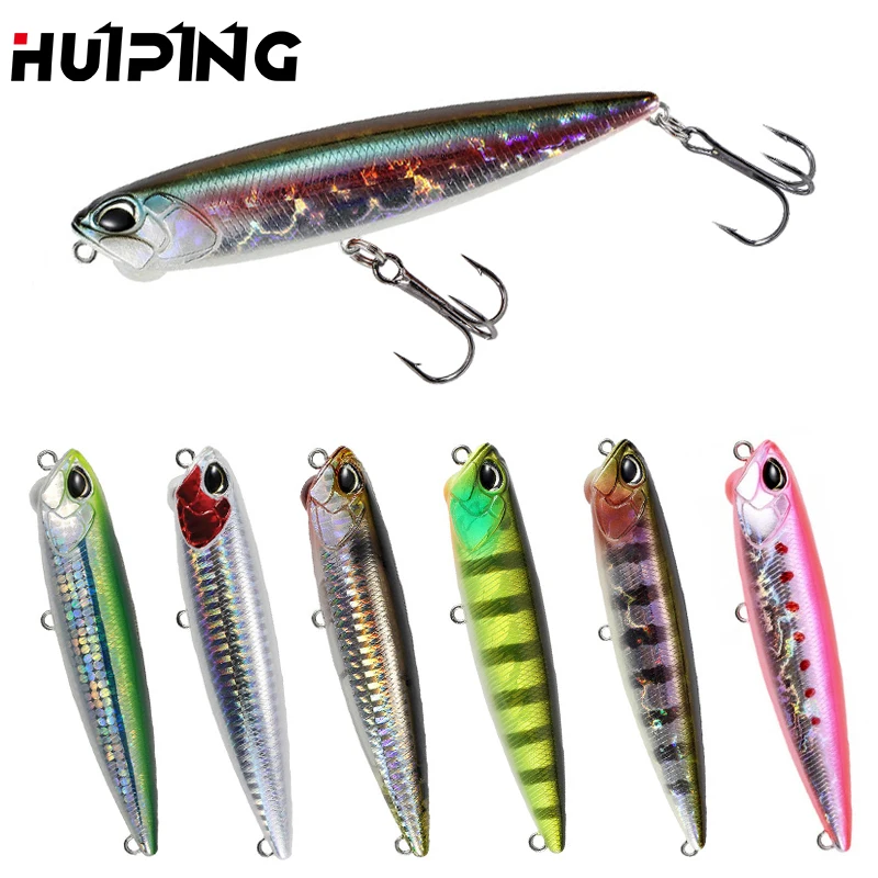 HUIPING 100mm 14.3g Floating Pencil Lure 9 Colors Top water Fishing Lure with Rattles Pesca Wobblers Lure Pencil Hard Bait
HUIPING 100mm 14.3g Floating Pencil Lure 9 Colors Top water Fishing Lure with Rattles Pesca Wobblers Lure Pencil Hard Bait
