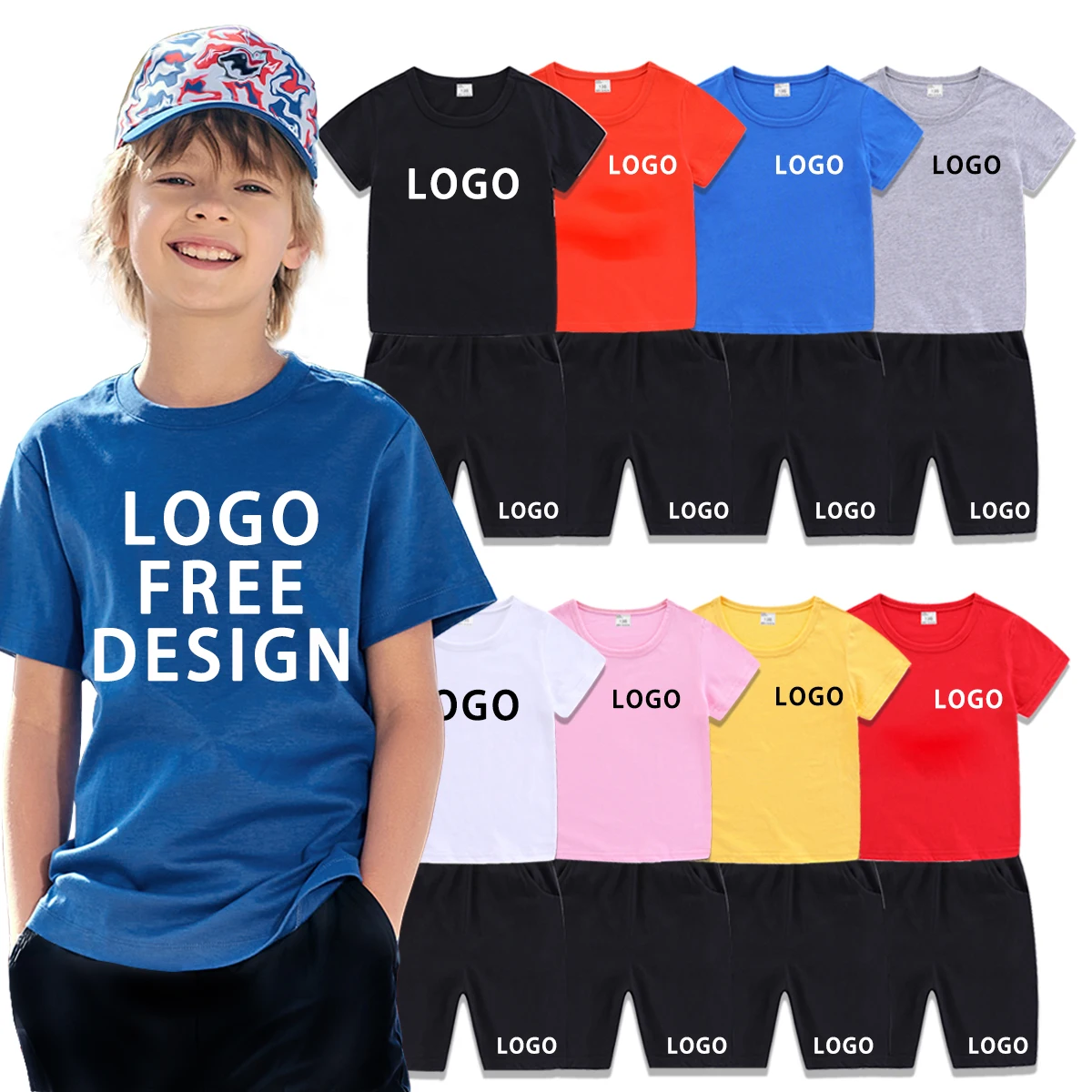 cotton Brand LOGO Toddler Boys Kids Clothes Print Short Sleeve T-shirt+Shorts 2 Pieces Set Baby Boy Clothes Outfit Clothing Sets
cotton Brand LOGO Toddler Boys Kids Clothes Print Short Sleeve T-shirt+Shorts 2 Pieces Set Baby Boy Clothes Outfit Clothing Sets