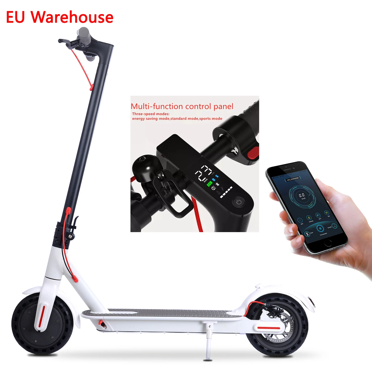 Eu warehouse wholesale m365 pro electric motorcycle 36V foldable scooter two wheel electric scooter for adult, White black
Eu warehouse wholesale m365 pro electric motorcycle 36V foldable scooter two wheel electric scooter for adult, White black