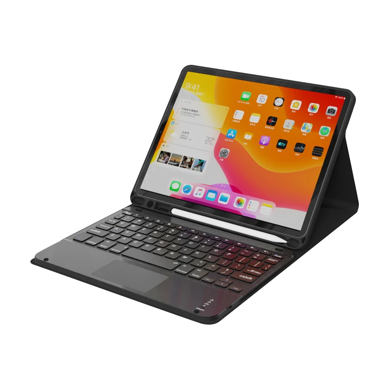 Hot sale pencil magnetic 10.9 10.2 9.7 inch tablet cover for ipad case 7 8 9 pro air 2 3 4 5 case with keyboard trackpad
Hot sale pencil magnetic 10.9 10.2 9.7 inch tablet cover for ipad case 7 8 9 pro air 2 3 4 5 case with keyboard trackpad