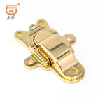 mini small jewellery boxes gold locks buckle metal hasp lock latch for wooden box