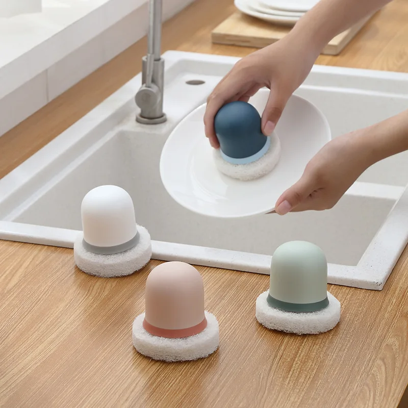 Multifunctional Kitchen Countertops Strong Decontamination Emery Wall Cleaning Brush Sponge Pot Brush, Optional
Multifunctional Kitchen Countertops Strong Decontamination Emery Wall Cleaning Brush Sponge Pot Brush, Optional