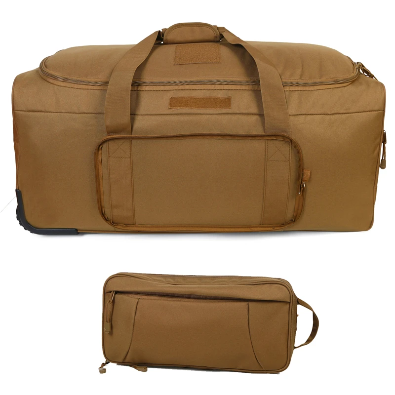 Custom Logo Large Capacity Men Trolley Travel Duffel Bag With Wheels, Customized color
Custom Logo Large Capacity Men Trolley Travel Duffel Bag With Wheels, Customized color