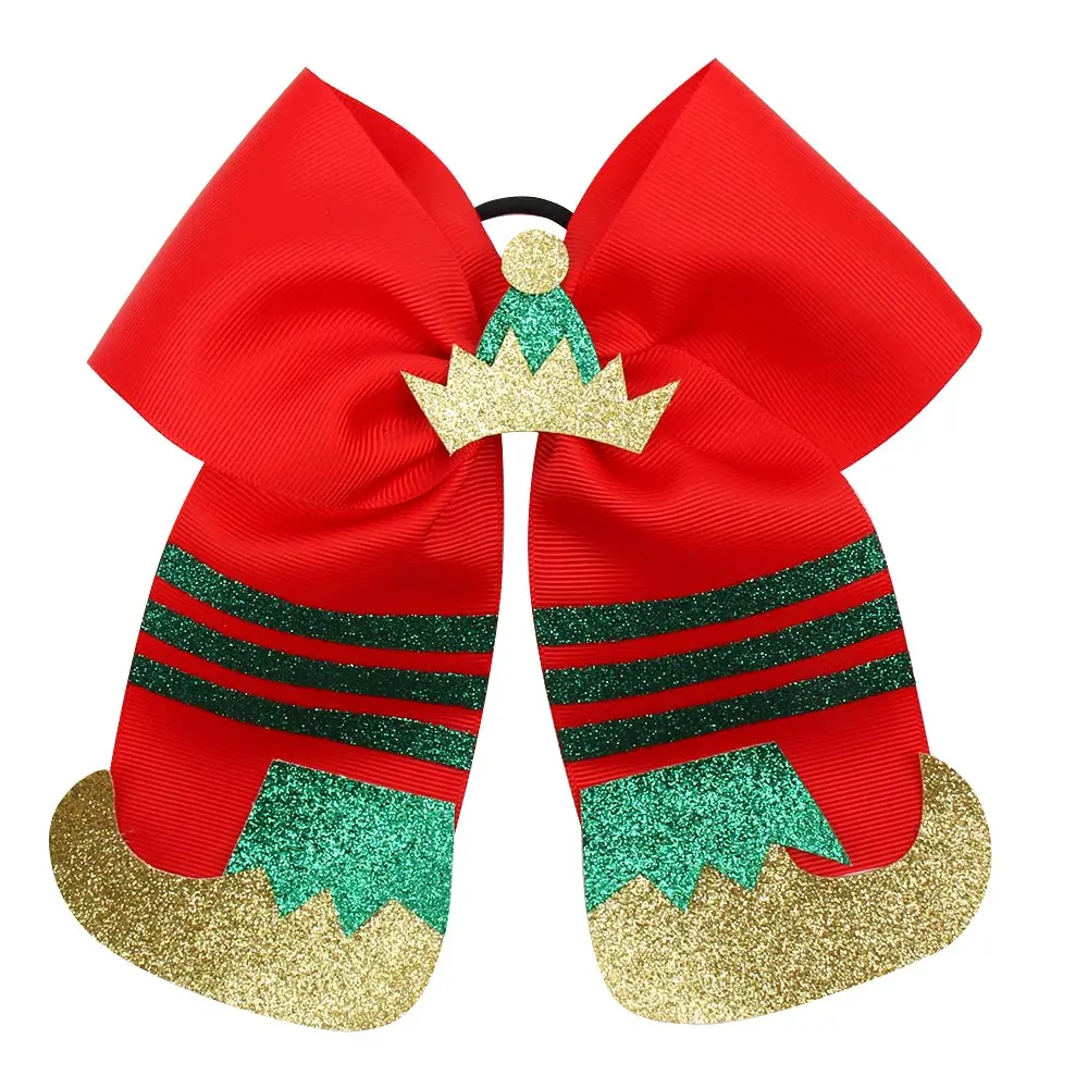 2022 New 7'' Large Cheerleader Hair Bow Girls Christmas Cheer Bow Tie Hair Band Elastic Cheer Bow
2022 New 7'' Large Cheerleader Hair Bow Girls Christmas Cheer Bow Tie Hair Band Elastic Cheer Bow