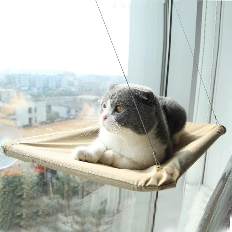 Foldable hot Amazon Pet supplies cats bed hammock hanging suction cup litter canvas cat window hammock for cats, As show
Foldable hot Amazon Pet supplies cats bed hammock hanging suction cup litter canvas cat window hammock for cats, As show
