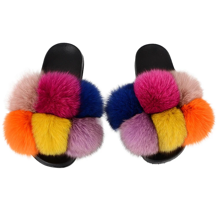 Women Summer Open Toe Faux Fur Slides Slippers Sandals Non Slip Slippers Indoor Outdoor Fluffy Plush Slippers, 6 colors as pictures
Women Summer Open Toe Faux Fur Slides Slippers Sandals Non Slip Slippers Indoor Outdoor Fluffy Plush Slippers, 6 colors as pictures