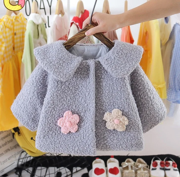 rts Children autumn clothing 2020 new girls quilted jacket foreign style flowers short and velvet winter clothing
rts Children autumn clothing 2020 new girls quilted jacket foreign style flowers short and velvet winter clothing